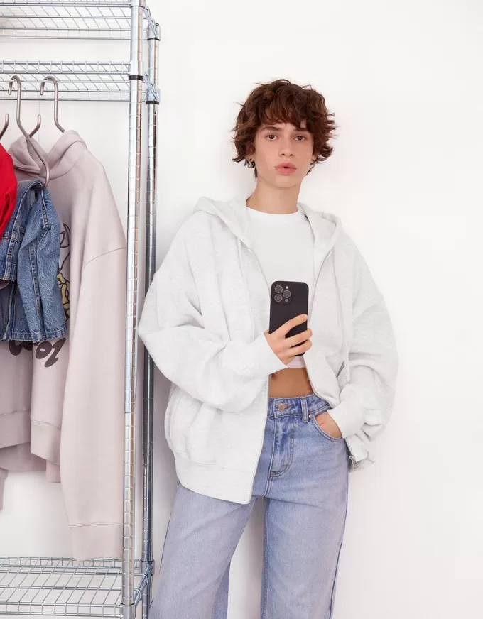 Zip-up hoodie Zip-up hoodie