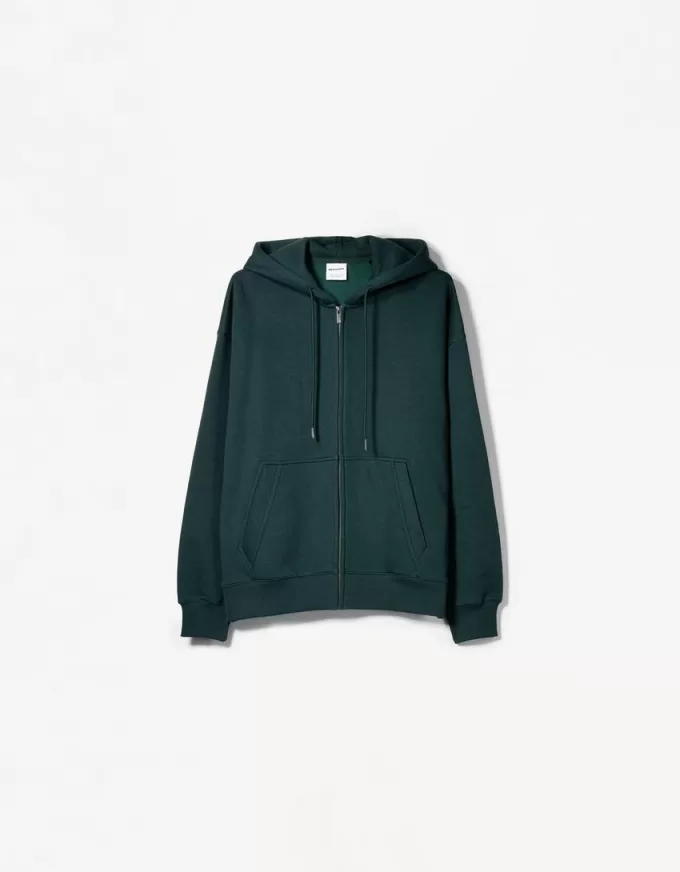 Zip-up sweatshirt